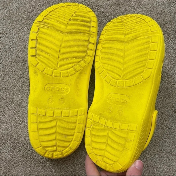 Crocs Coast Clog LEMON YELLOW Unisex Male 7 Women 9 main image 6